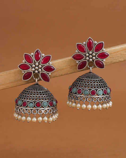 Reha Jhumki Earrings - wxo