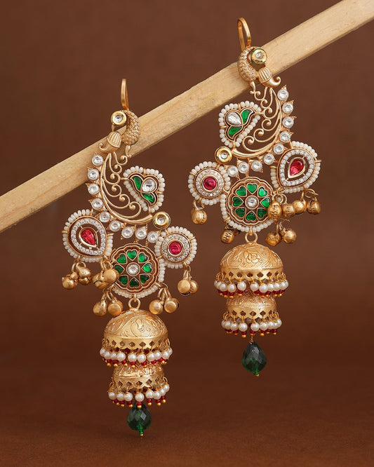 Mormantra Premium Earcuff Jhumki