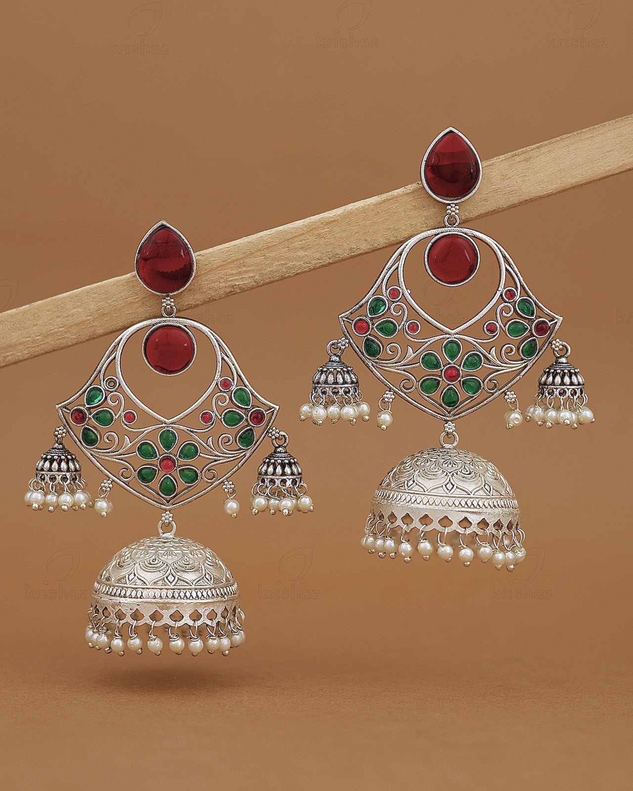 Gunjan Jhumki Earrings