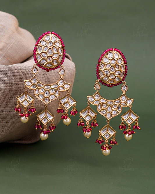 Hema 22k Gold Plated Danglers