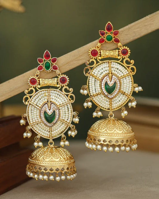 Ananta Big Jhumka Earrings