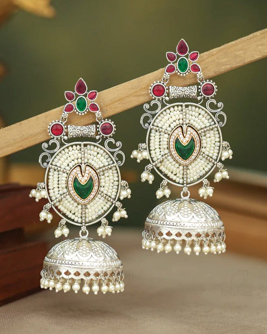 Jayshree Big Jhumka Earrings