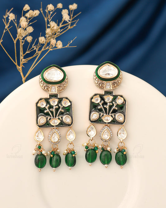 Tanvi 22k Gold Plated dangler