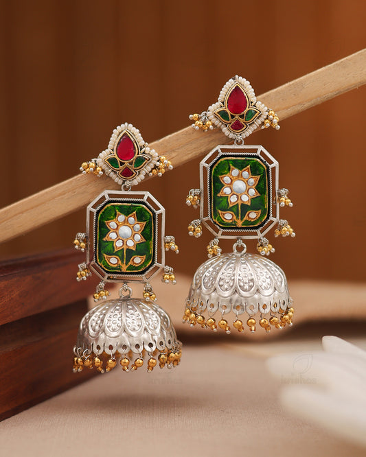 Vrinda Premium Jhumki Earrings