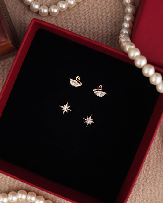 Duckie Fashionable Earrings Combo