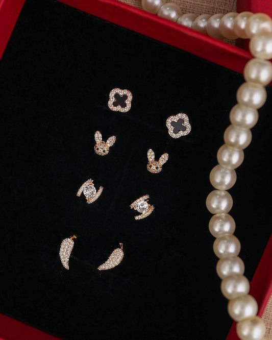 Micky Fashionable Earrings Combo