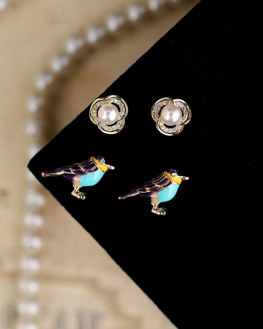 Sparrow Fashionable Earrings Combo