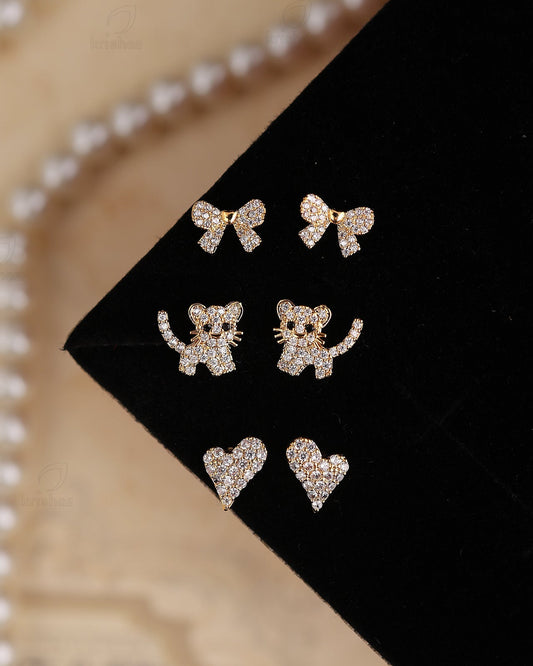 Luca Fashionable Earrings Combo