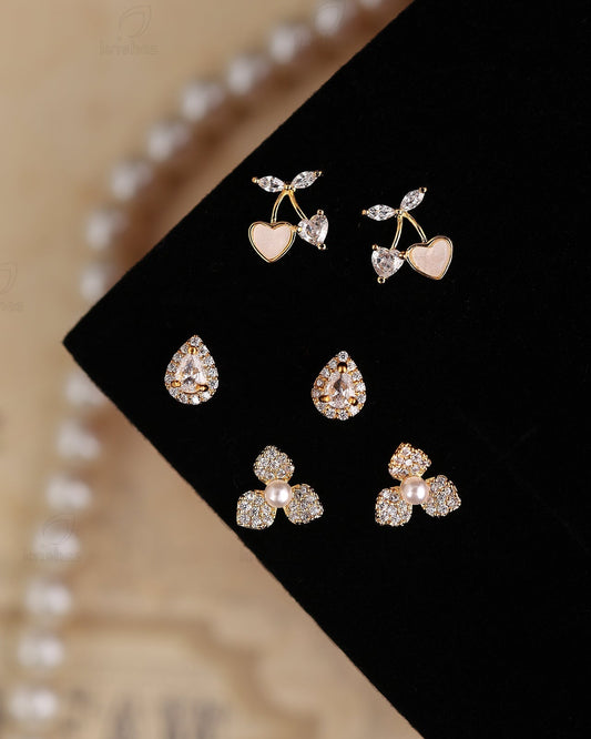 Vine Fashionable Earrings Combo