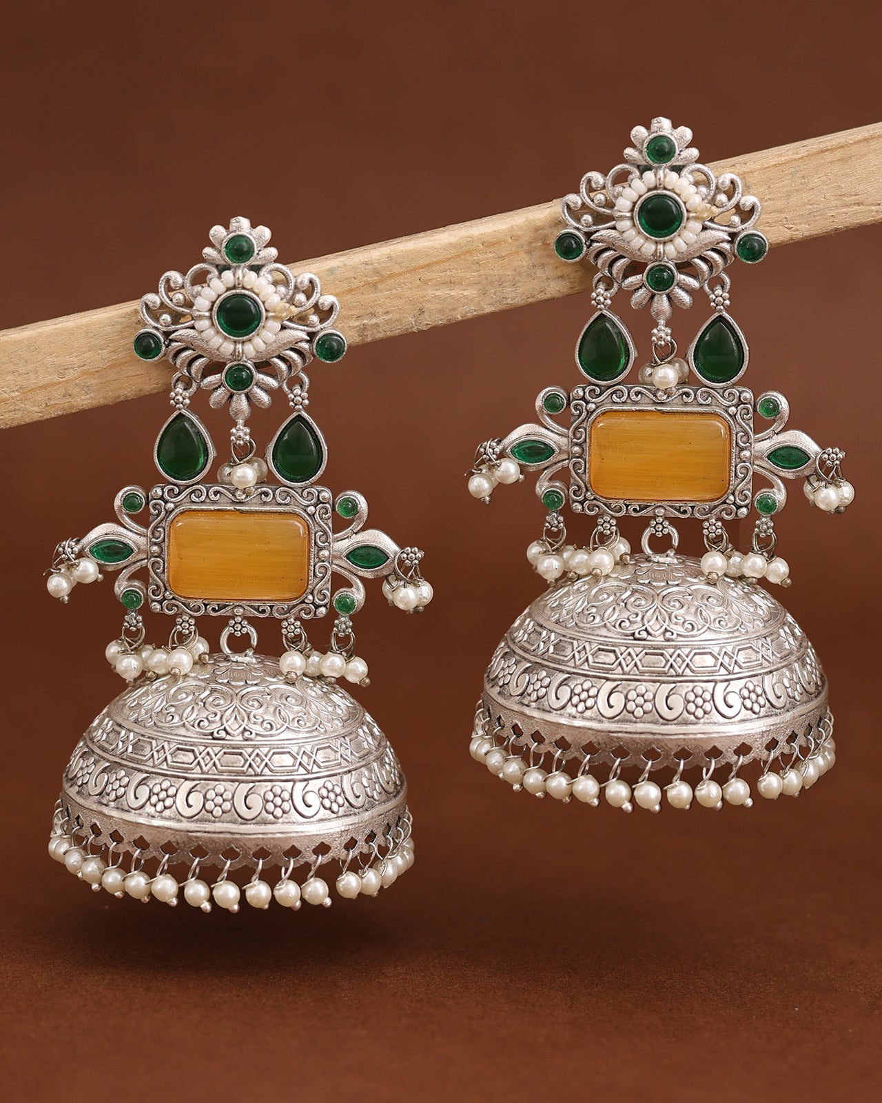 Twisha Jhumki Earrings