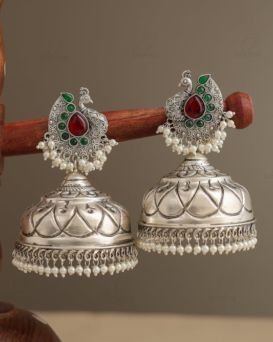 Kaya Big Jhumka Earrings