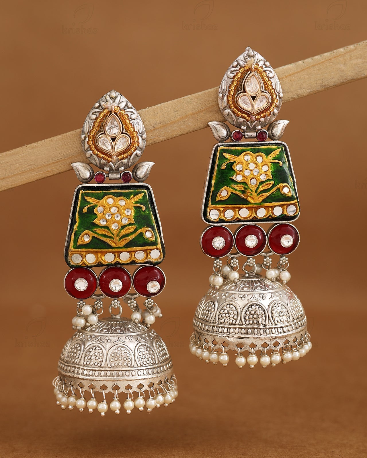 Shivika Jhumki Earrings