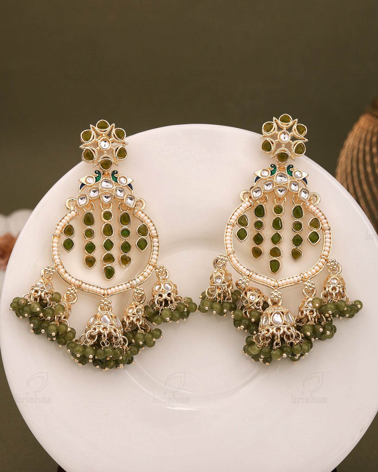 Pakhi Kundan Danglers-M