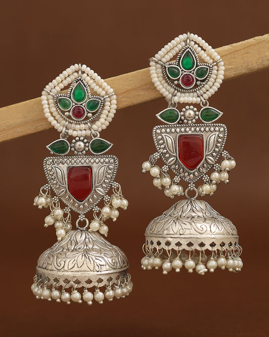 Pankhuri Jhumki Earrings