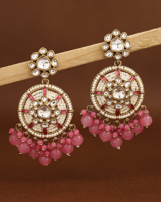 Meerab Kundan Danglers-M