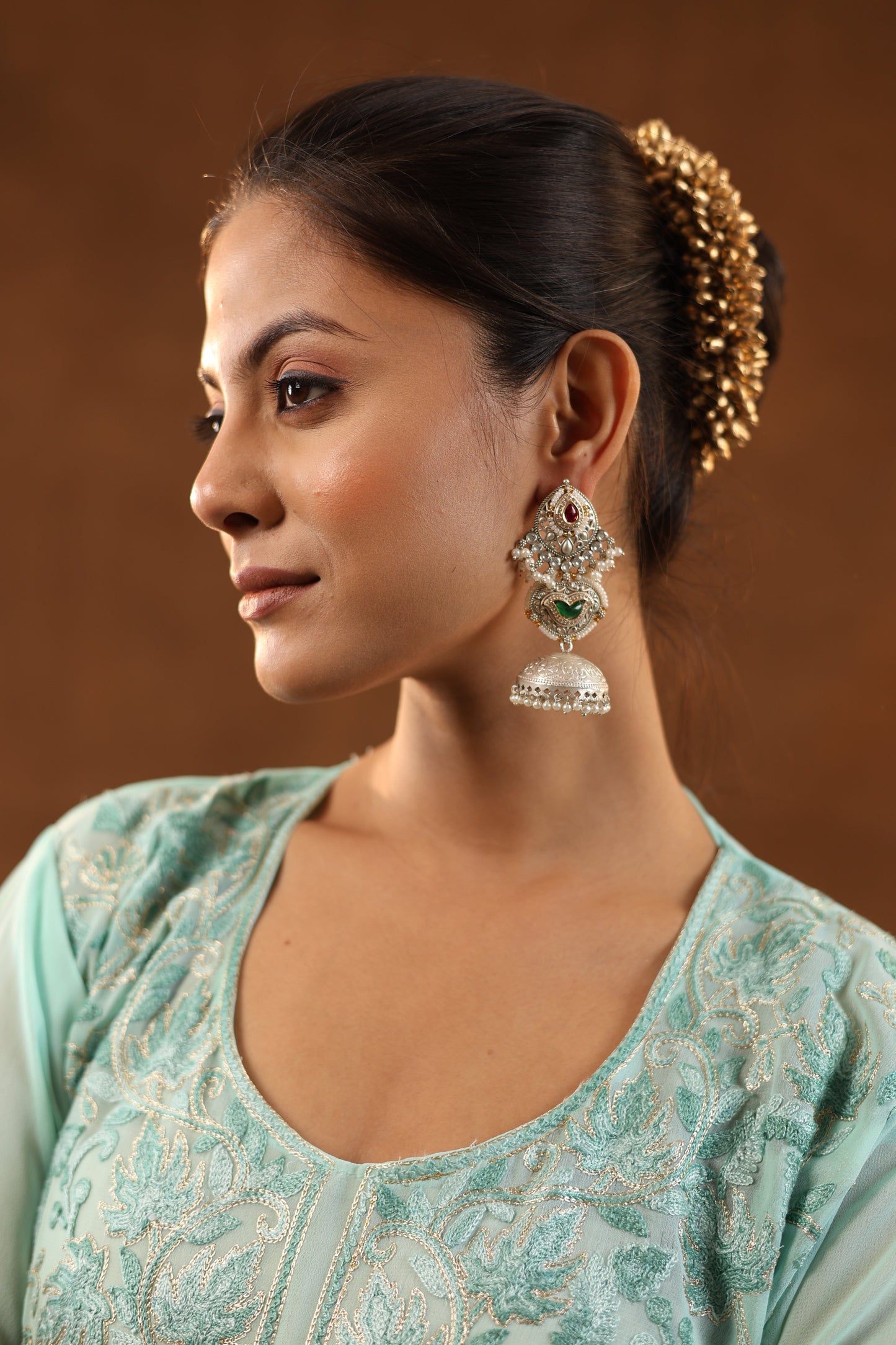Mridula Premium Jhumki Earrings