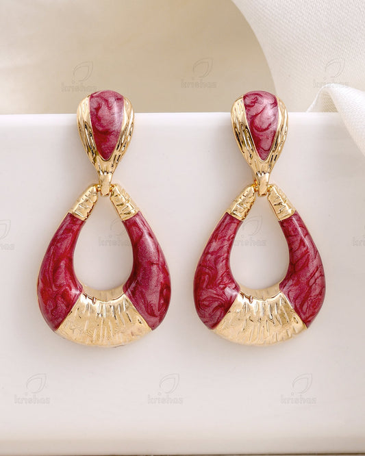 Liam Fashionable Dangler Earrings