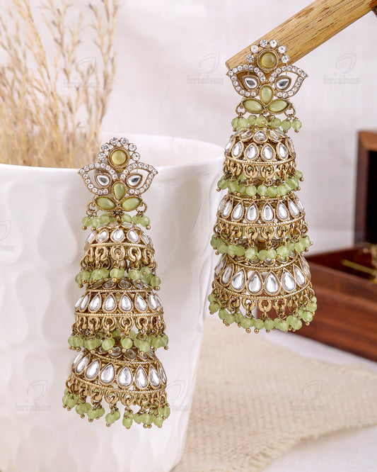 Areesha Pakistani Kundan Jhumki