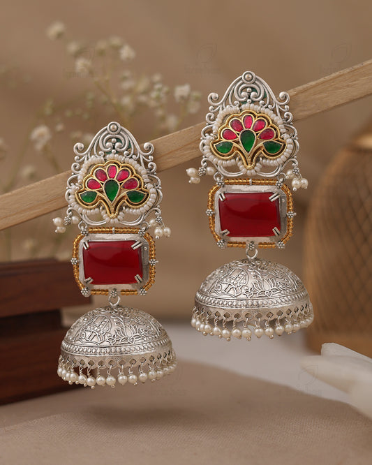 Saanvi Jhumki Earrings
