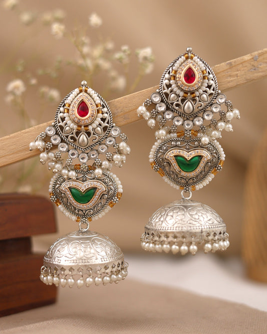 Mridula Premium Jhumki Earrings