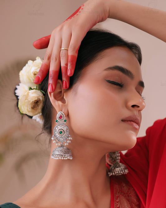 Anushree Premium Jhumki Earrings