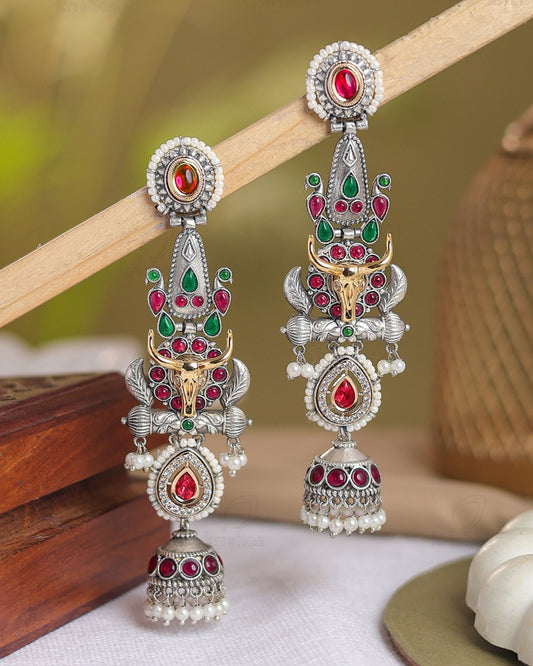 Harinya Premium Jhumki Earrings