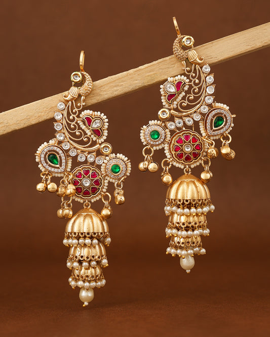 Mormantra Premium Earcuff Jhumki