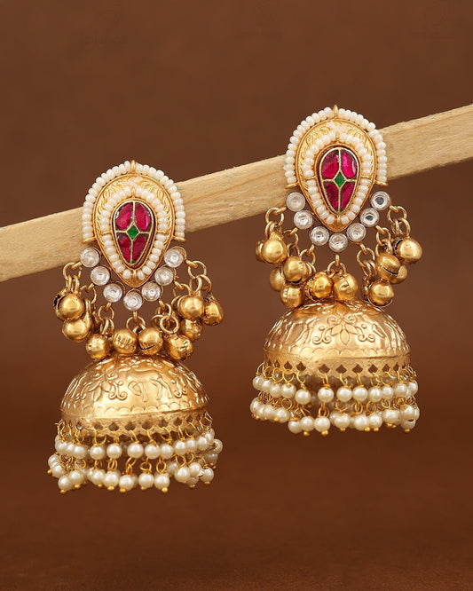 Kesar Gold Jhumki