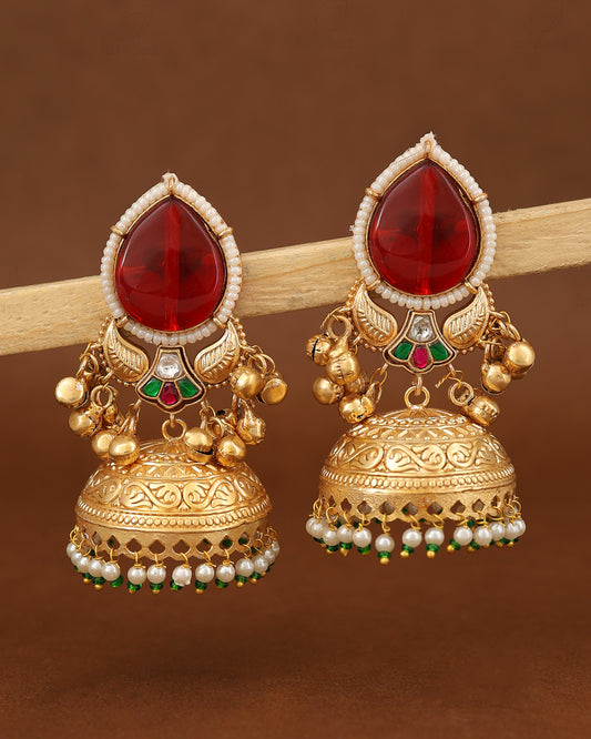 Sharvani Gold Jhumki