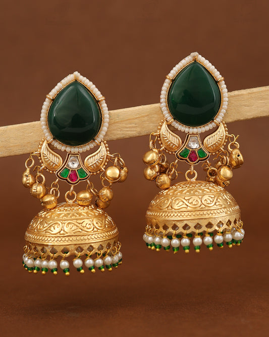 Sharvani Gold Jhumki