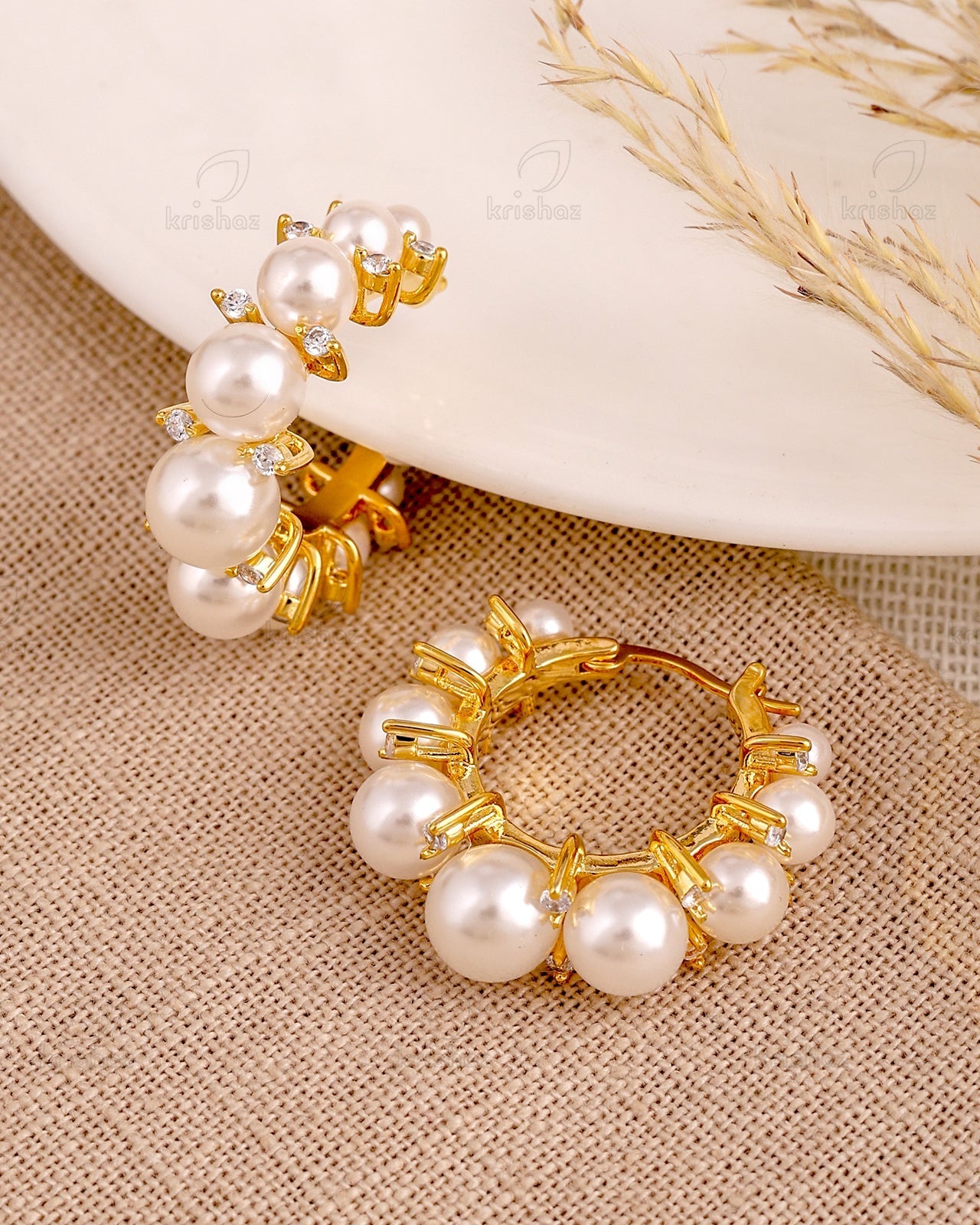 Claudia Fashionable Hoop Earrings