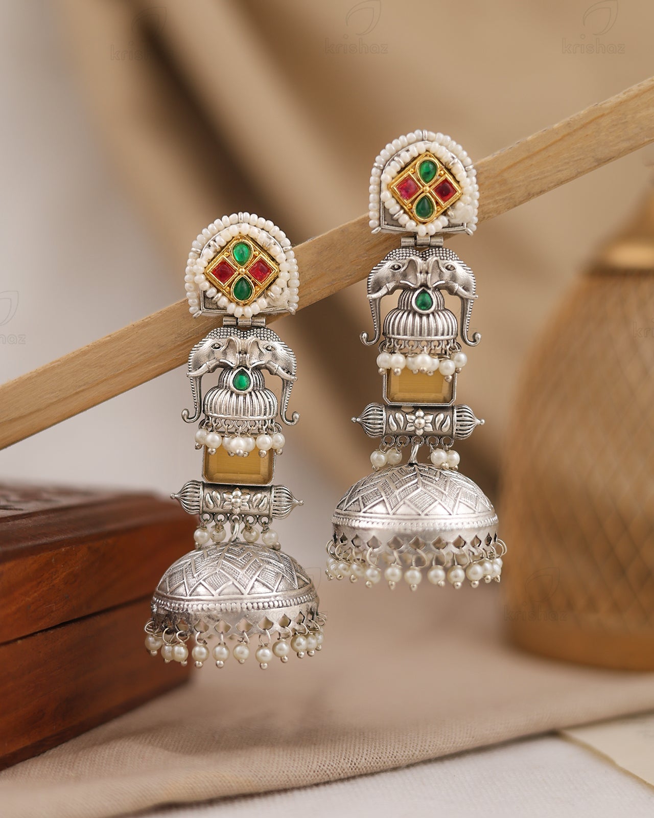 Prajakta Jhumki Earrings