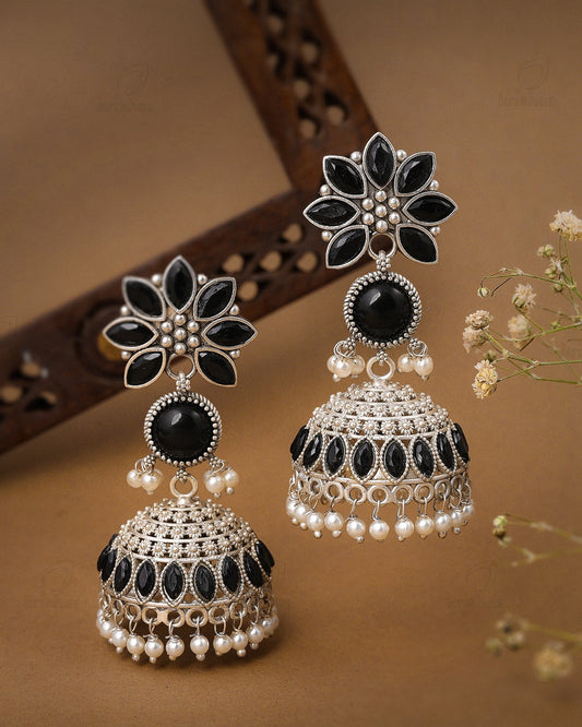 Reshma Jhumki Earrings - wxo