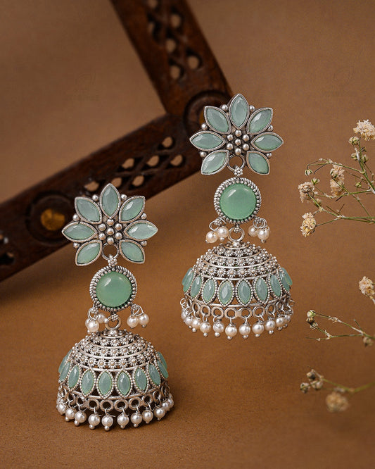 Reshma Jhumki Earrings - wxo