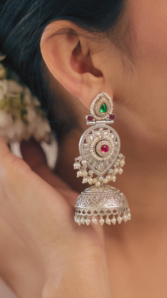 Anushree Premium Jhumki Earrings