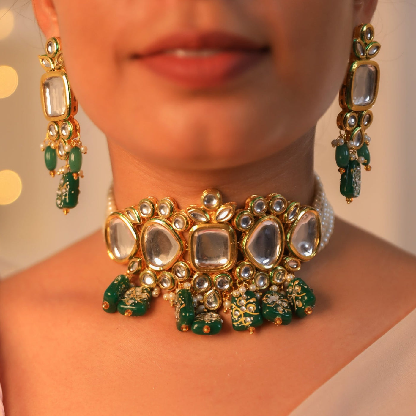Anushka Kundan Necklace Set