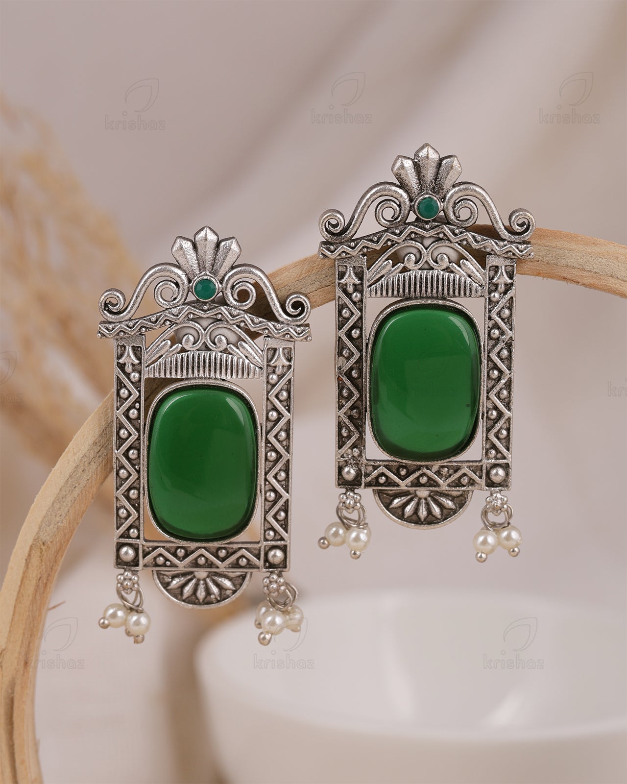 Darpan Stud Earrings