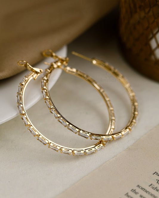 Salena Fashionable Hoops