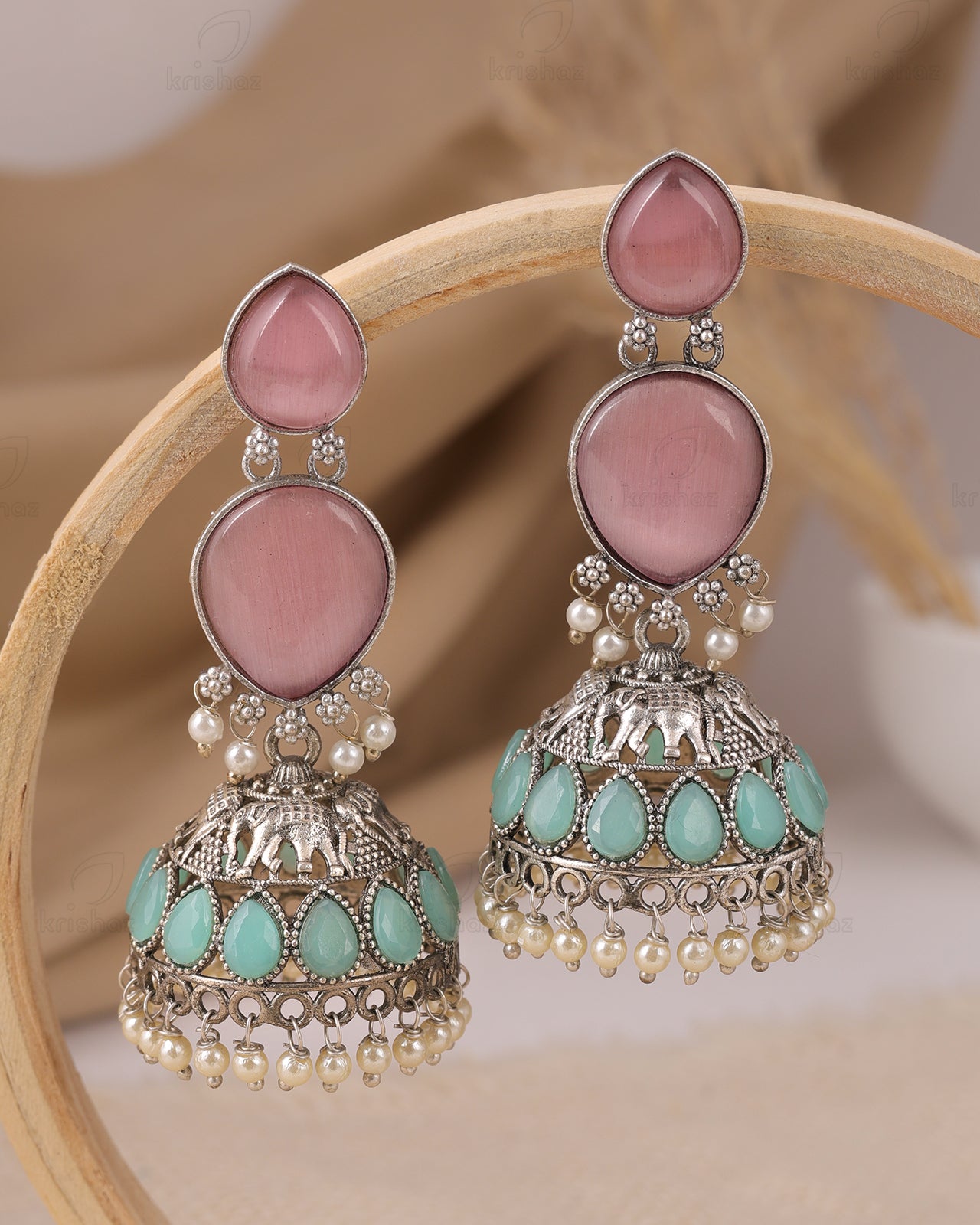 Pragati Jhumki Earrings