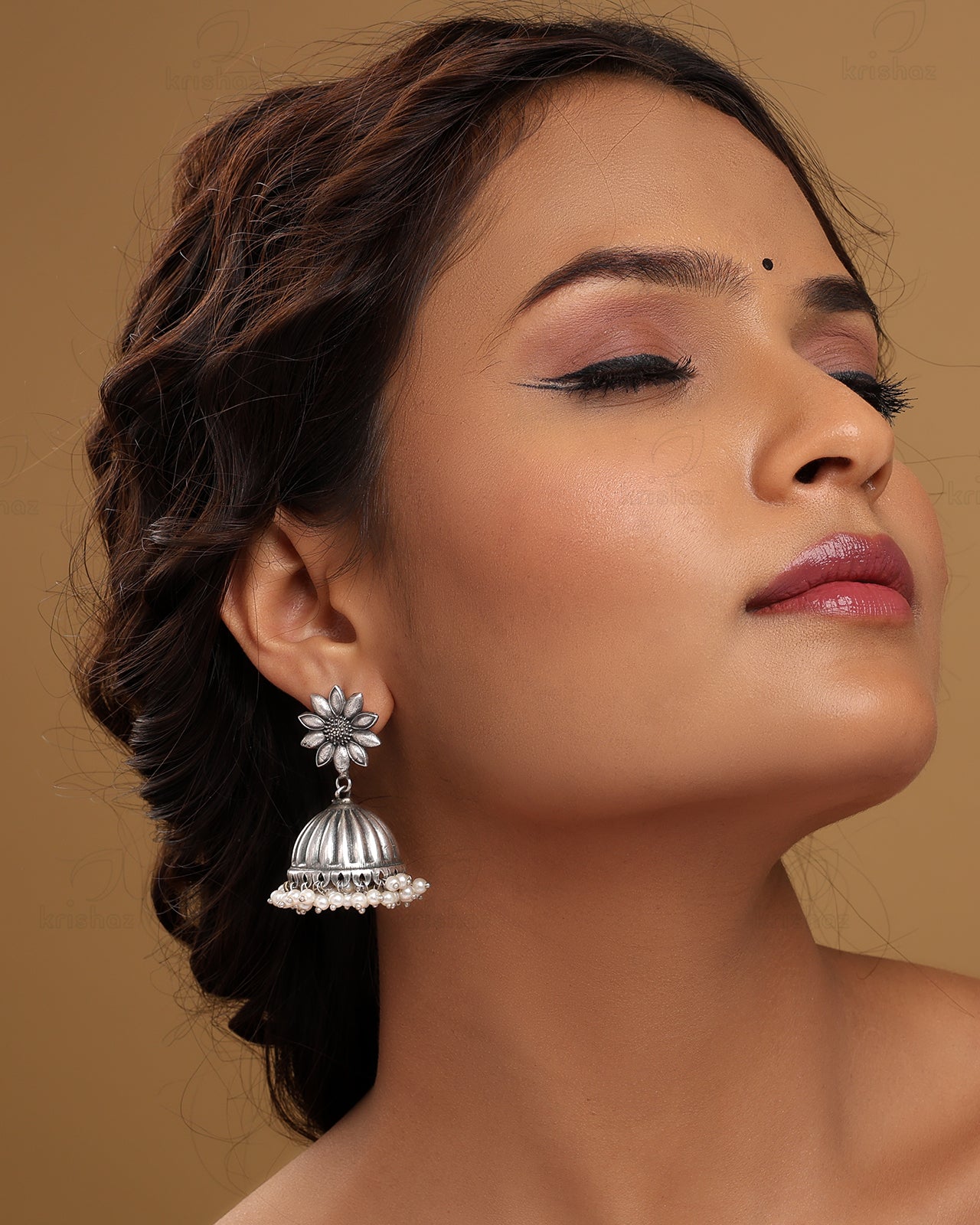 Srisha Jhumki Earrings