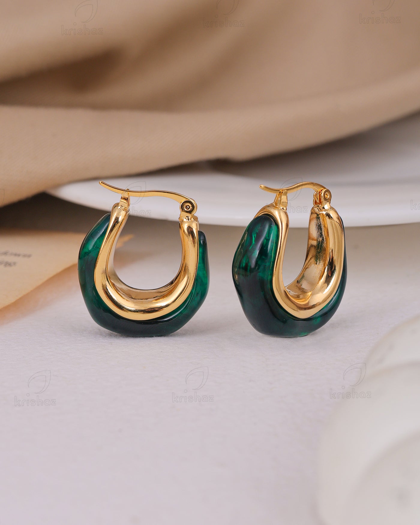 Sylvie Fashionable Hoops