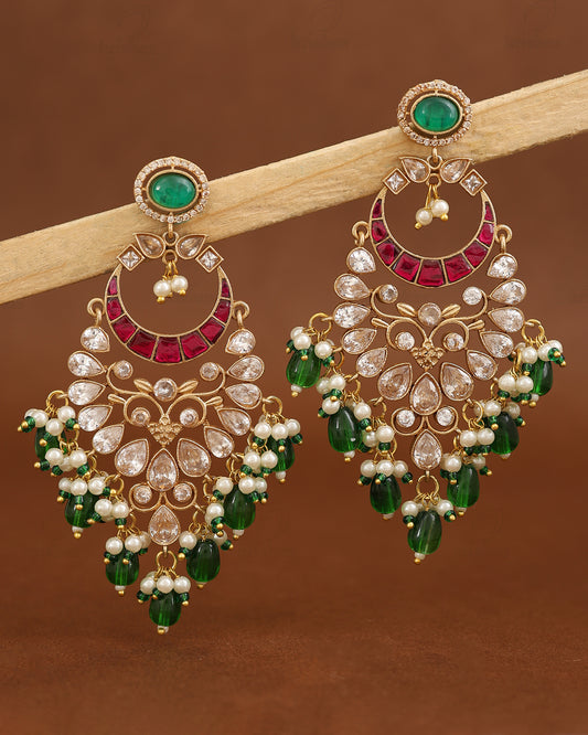 Morvika Premium Gold Danglers