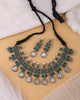 Amrapali Silver Look Alike Necklace Set