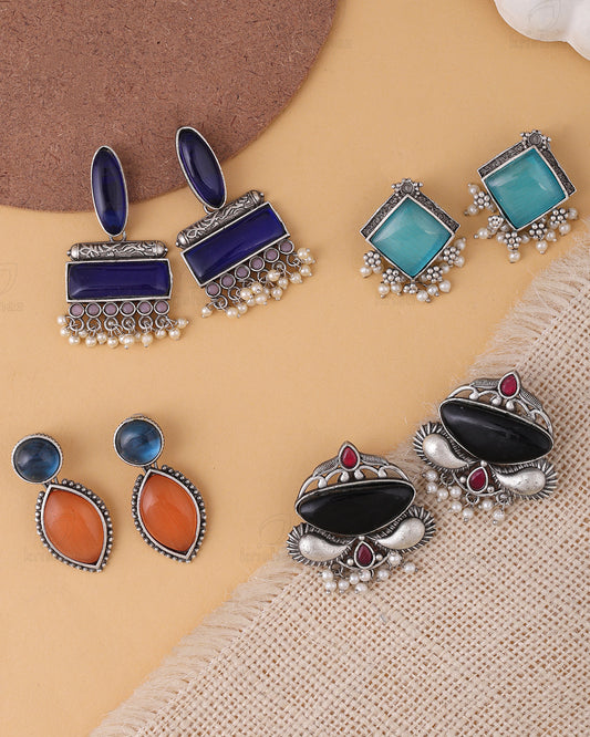 Aparajita Combo Earring Set - wxo