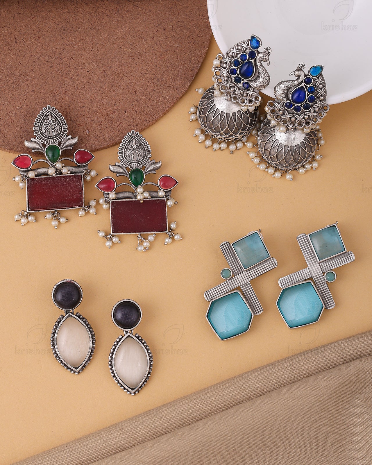 Roma Combo Earring Set - wxo