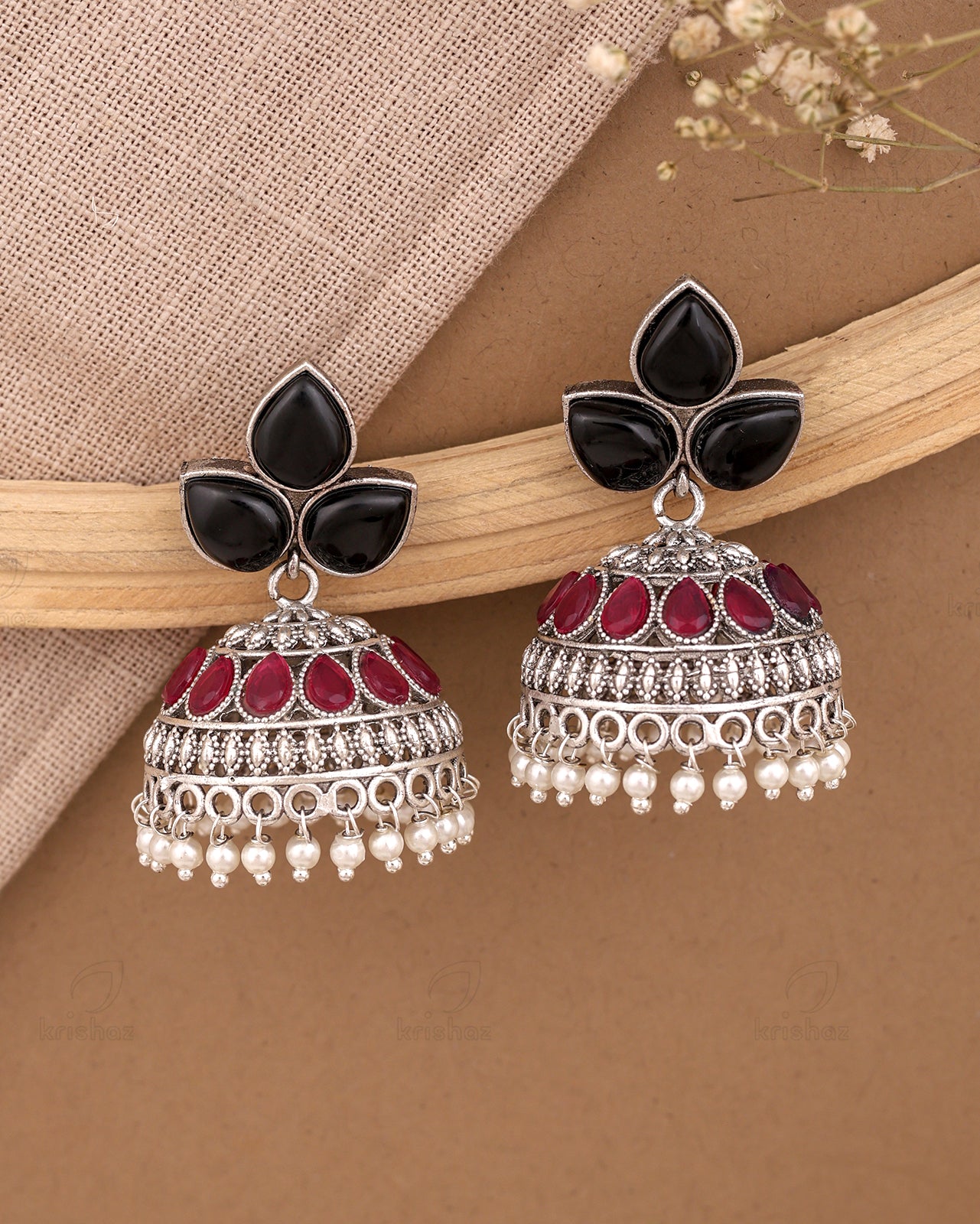 Annabelle Jhumki Earrings - wxo