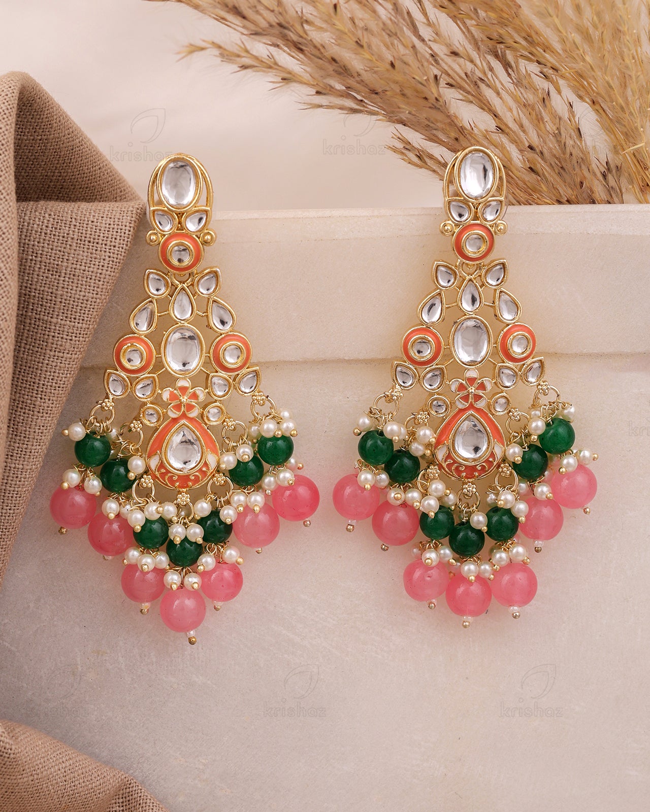 Garima Kundan Danglers-M