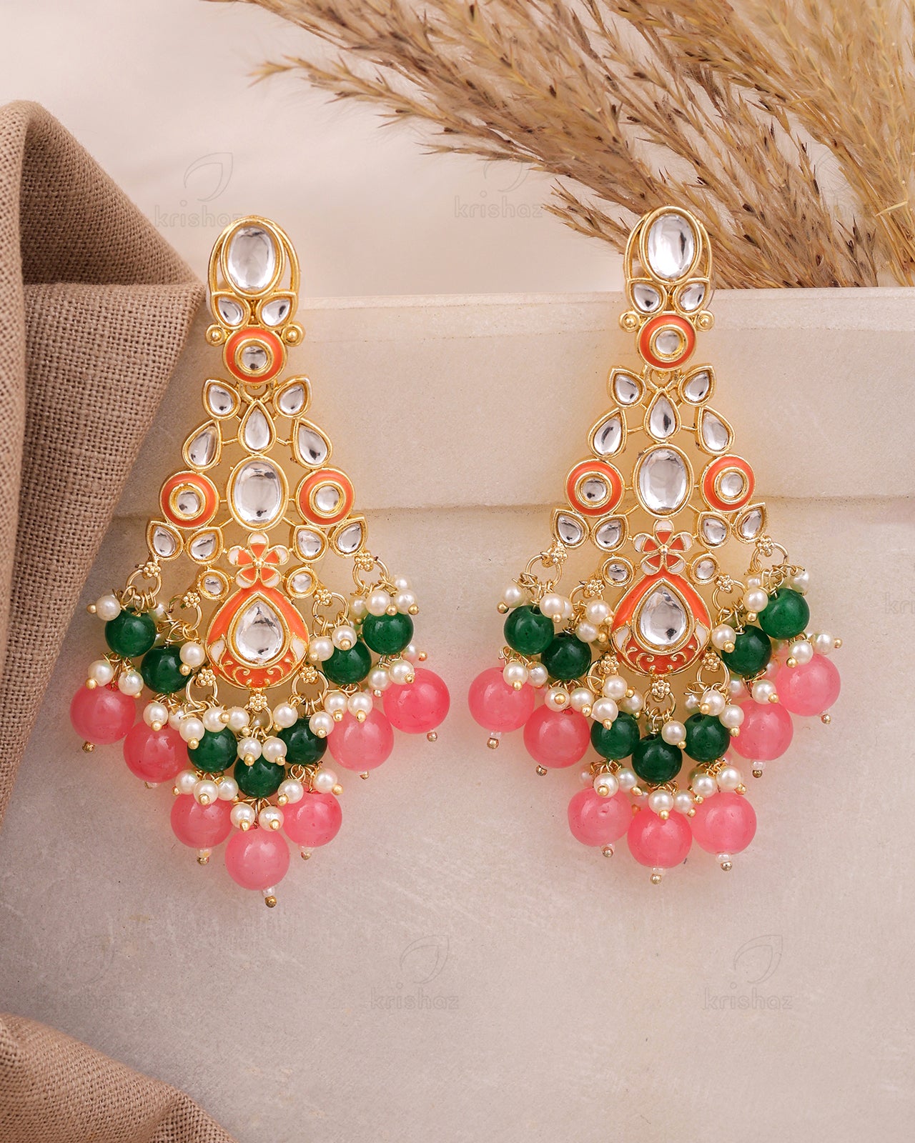 Garima Kundan Danglers-M