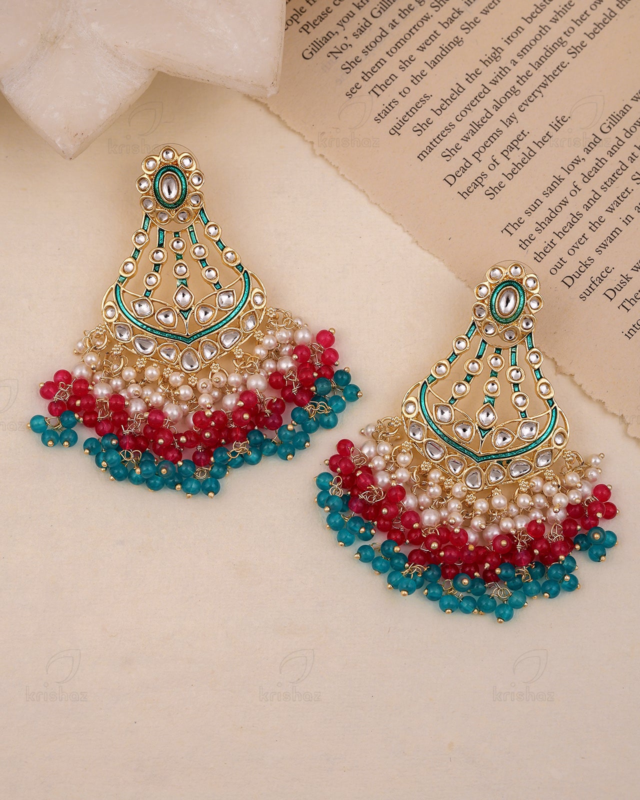 Aadvik Kundan Danglers-M