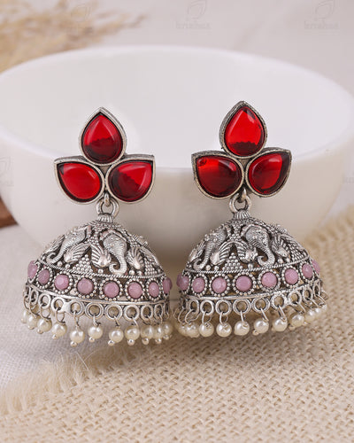 Mayuksh Jhumki Earrings - wxo